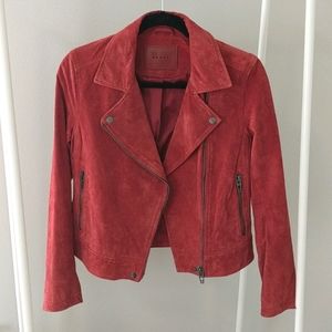 Blank NYC suede moto jacket